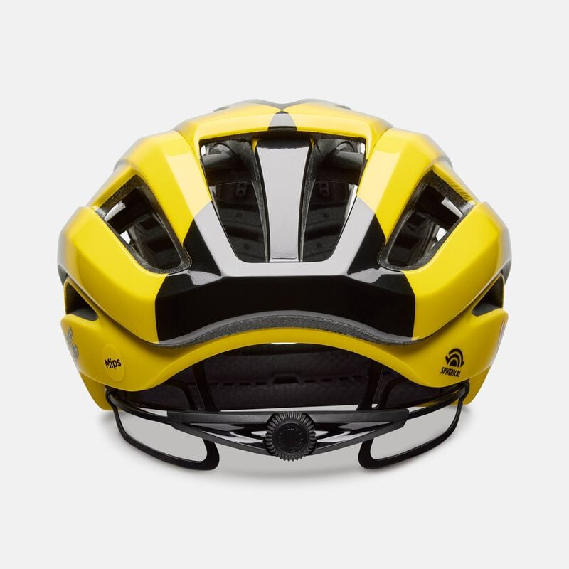 Giro Aries Spherical Yellow/Black Helmet