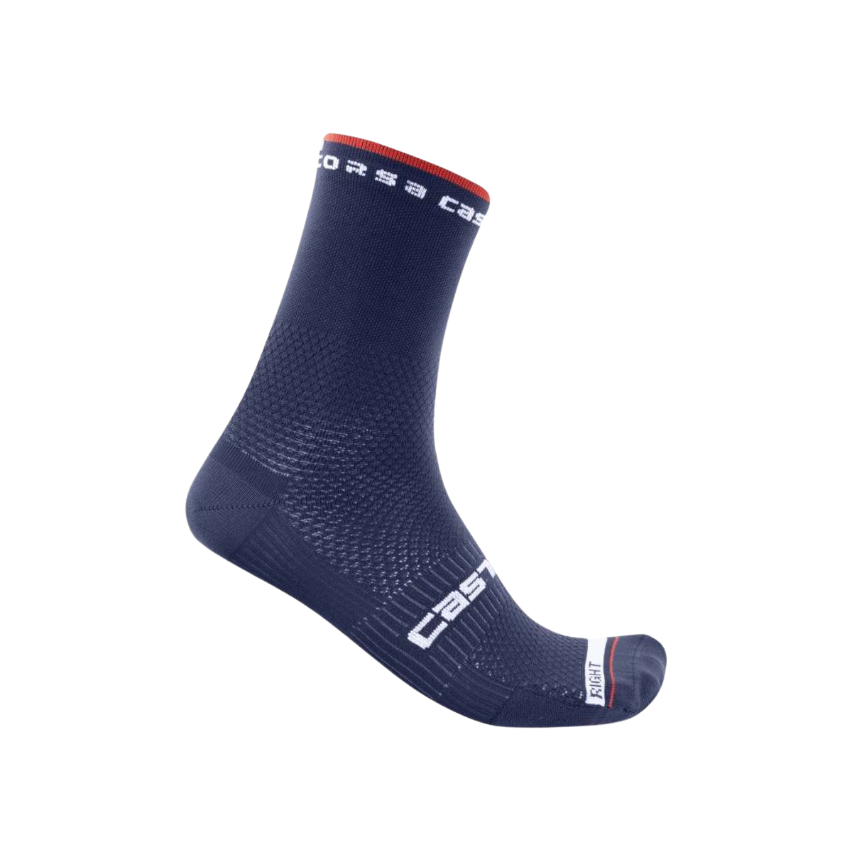 Castelli Rosso Corsa Pro 15 Socks Belgian Blue