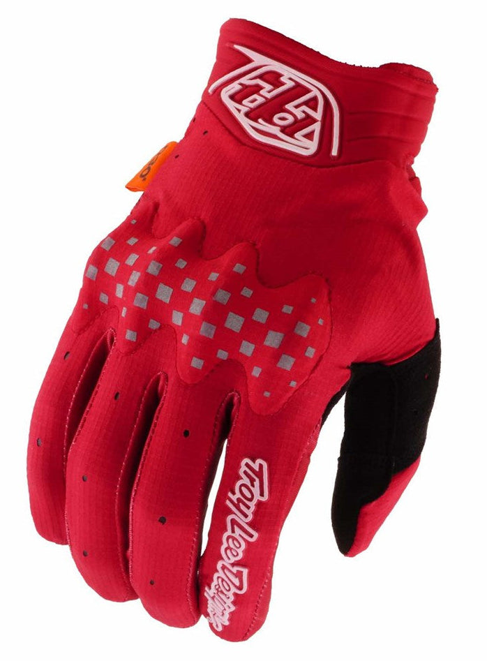 Troy Lee Designs Gambit Glove Solid Scarlet Glo