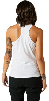 Fox Women RWT TANK White BACK FACING MODEL