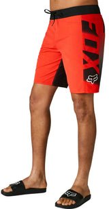 Fox RKANE 19" BOARDSHORT Flo Red SIDE-FRONT