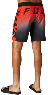 Fox RKANE 19" BOARDSHORT Flo Red BACK FACING MODEL
