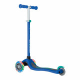 Globber Primo Kids Scooter w/Lights Navy Blue