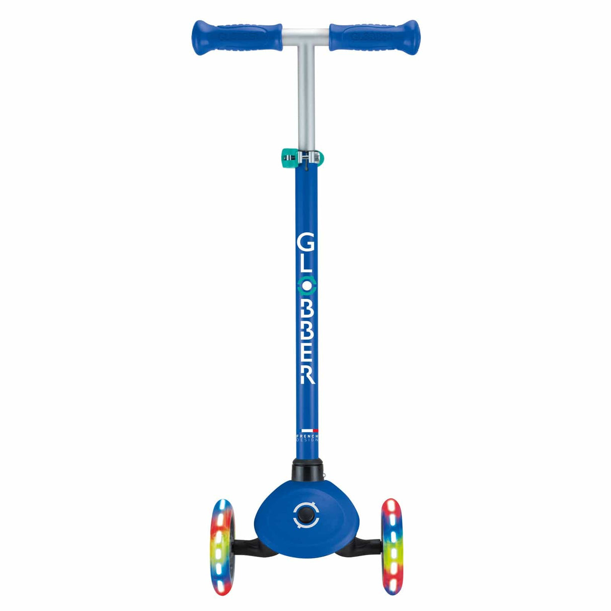 Globber Primo Kids Scooter w/Lights Navy Blue