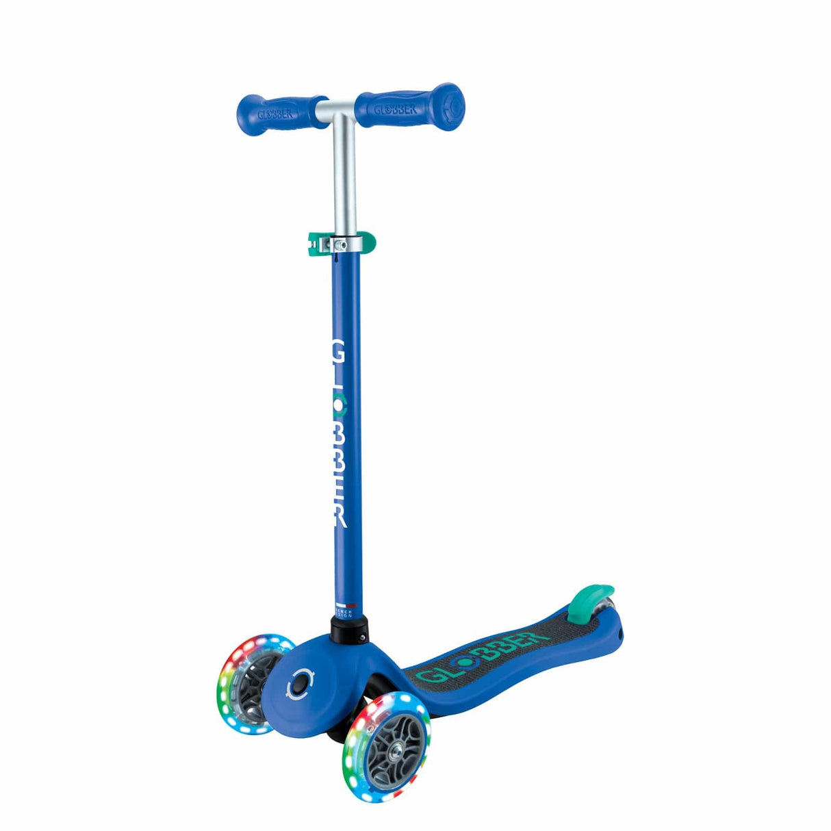 Globber Primo Kids Scooter w/Lights Navy Blue