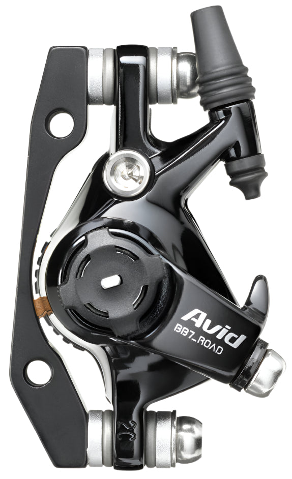 Avid BB7 Road S Disc Brake – Black Anodized, 140mm HS1 Rotor