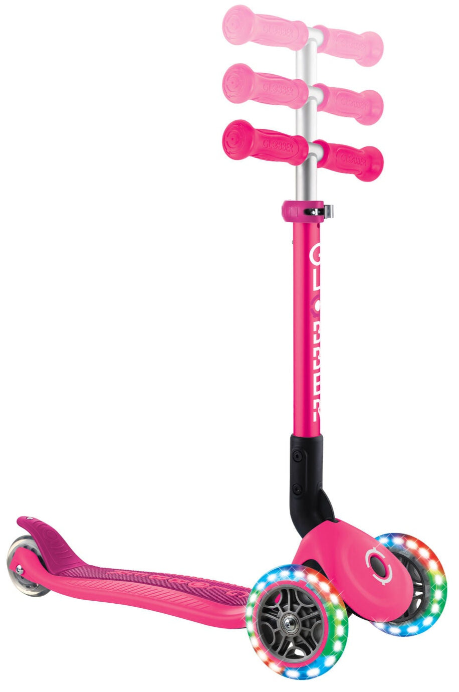 Globber Junior Foldable Scooter with Lights