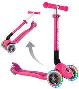 Globber Junior Foldable Scooter with Lights