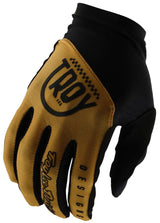 Troy Lee Designs FLOWLINE GLOVE EYEZ GOLD