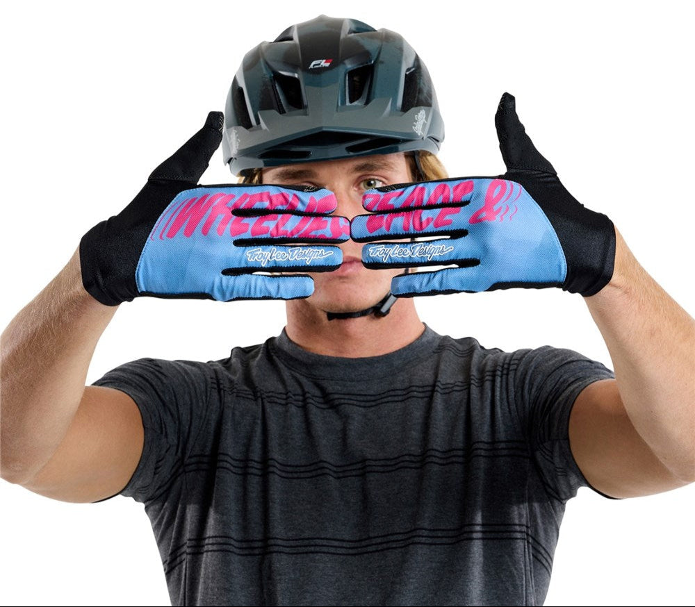 Troy Lee Designs FLOWLINE GLOVE PEACE-UP COBALT