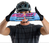 Troy Lee Designs FLOWLINE GLOVE PEACE-UP COBALT