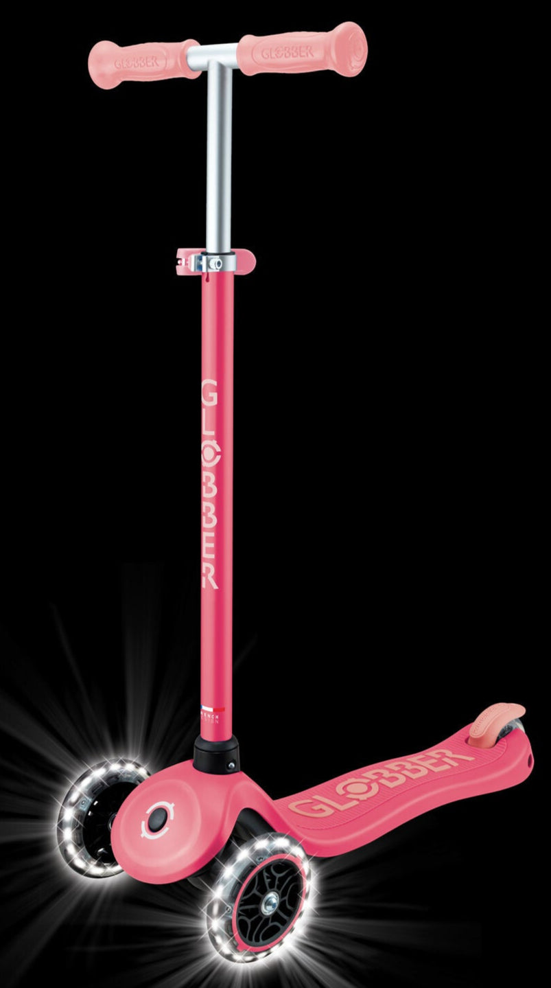 Globber Primo Plus Scooter with Glow Lights