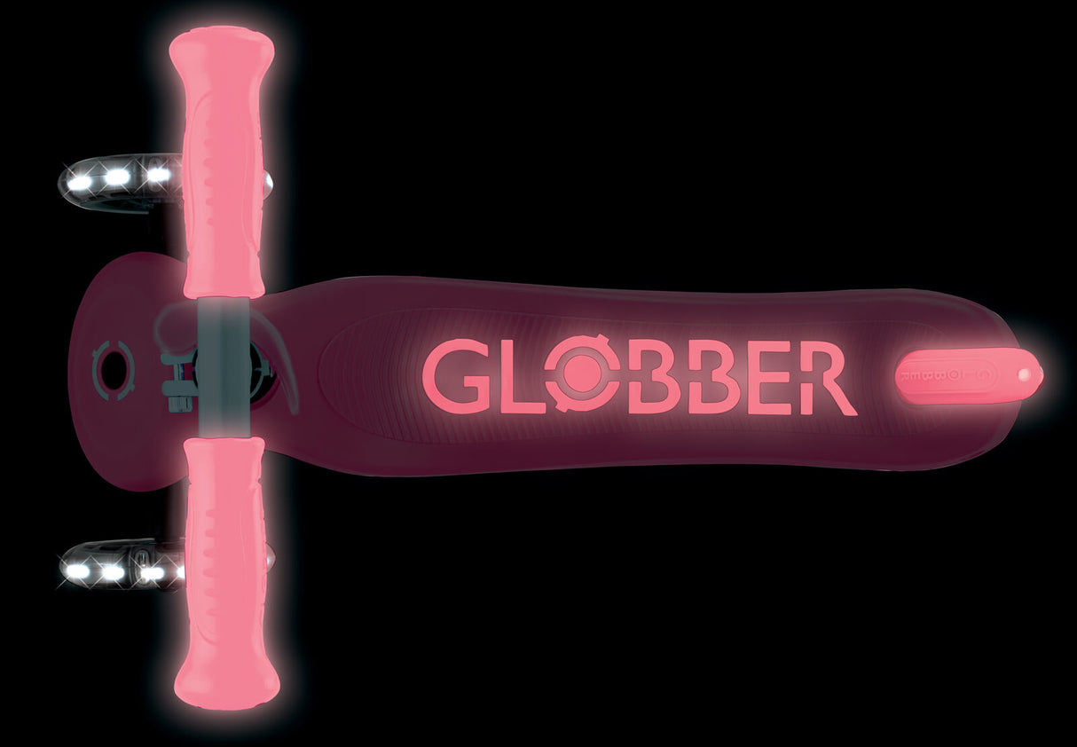 Globber Primo Plus Scooter with Glow Lights