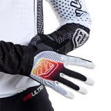 Troy Lee Designs AIR GLOVES OPTIC WHITE / BLACK