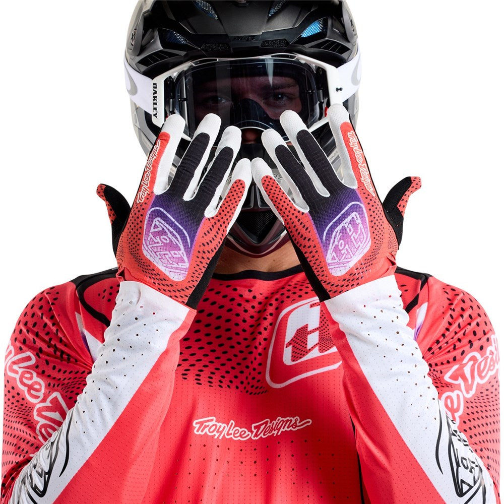 Troy Lee Designs AIR GLOVES OPTIC INFRA RED