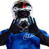 Troy Lee Designs AIR GLOVES BLOTTED BRIGHT BLUE