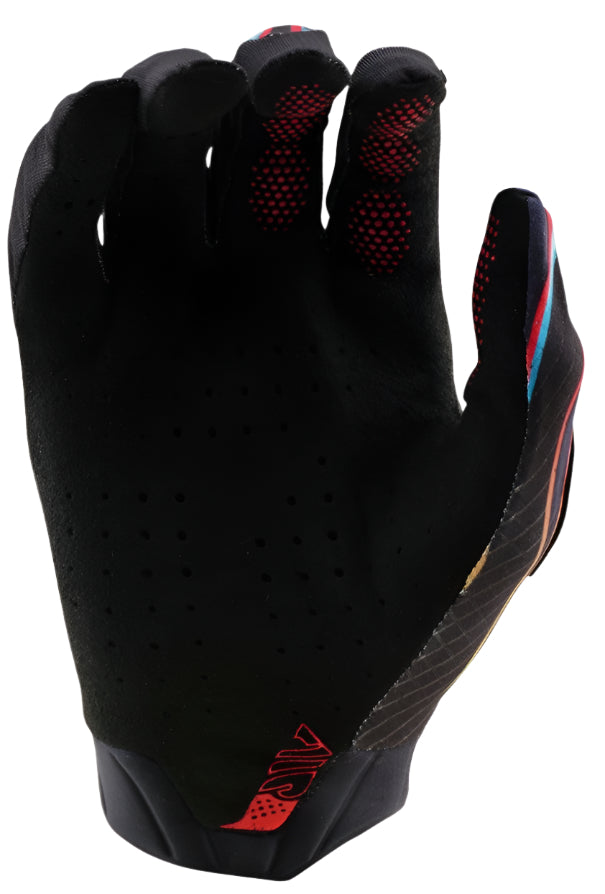 Troy Lee Designs AIR GLOVES  TORCHED BLACK / RED