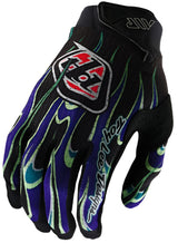 Troy Lee Designs AIR GLOVES TORCHED BLACK / PURPLE