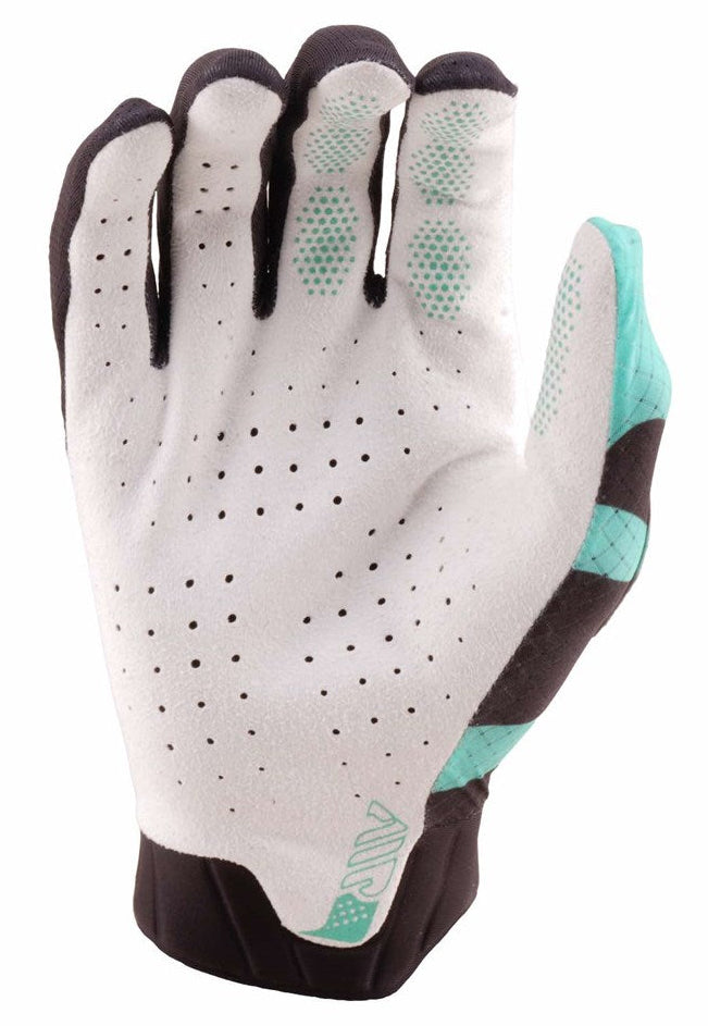 Troy Lee Designs Air Glove Cyclops Carbon/Real Teal