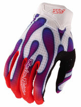 Troy Lee Designs Youth Air Glove Overspray White/Violet