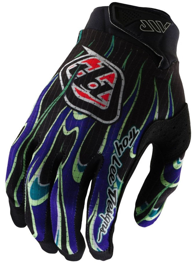 Troy Lee Designs YOUTH AIR GLOVE TORCHED BLACK / PURPLE