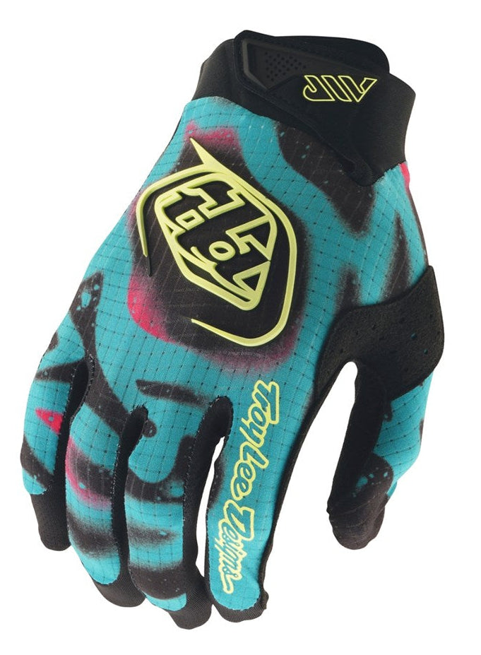 Troy Lee Designs 25.2 Youth Air Glove Membrane Black/Glow Yellow