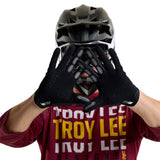 Troy Lee Designs YOUTH AIR GLOVE MONO BLACK