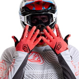 Troy Lee Designs YOUTH AIR GLOVE MONO INFRA RED
