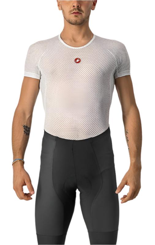 CASTELLI PRO ISSUE SHORT SLEEVE WHITE FRONT