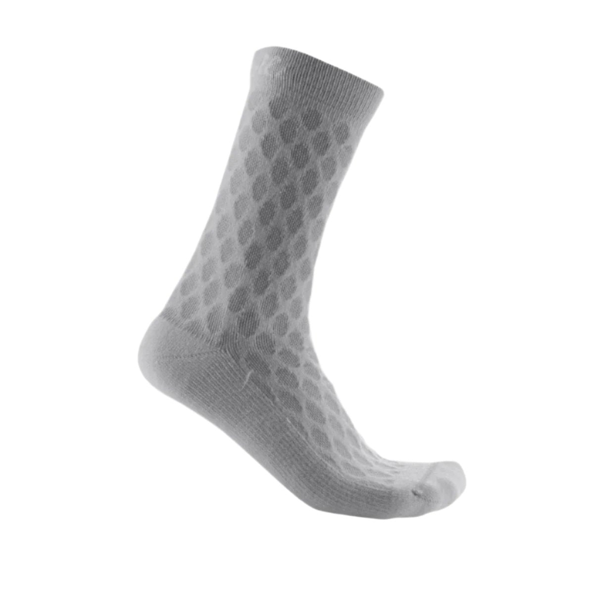 CASTELLI SFIDA SOCKS SILVER GRAY/WHITE