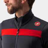 Castelli Puro 3 Jersey Dark Grey/Red Reflex