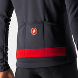 Castelli Puro 3 Jersey Dark Grey/Red Reflex