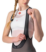 CASTELLI PRIMA WOMENS BIB SHORT FOREST GREY/SULPHUR