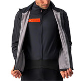 CASTELLI GAVIA JACKET BLACK FRONT