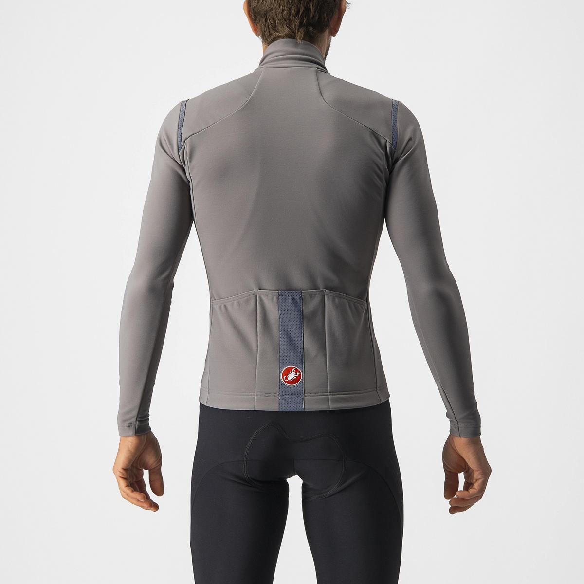 Castelli Tutto Nano RoS Jersey - Nickel Gray