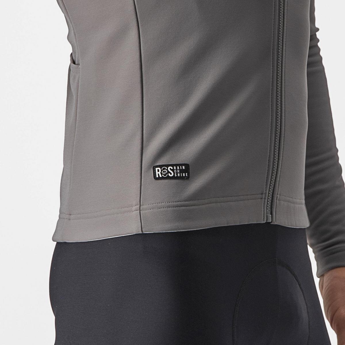 Castelli Tutto Nano RoS Jersey - Nickel Gray