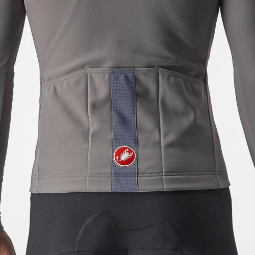 Castelli Tutto Nano RoS Jersey - Nickel Gray