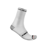 Castelli Rosso Corsa Pro 15 Socks White