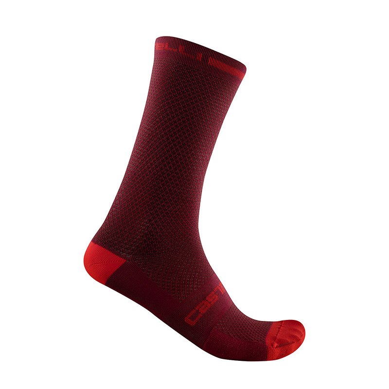 Castelli Superleggera T 18 Socks Bordeaux