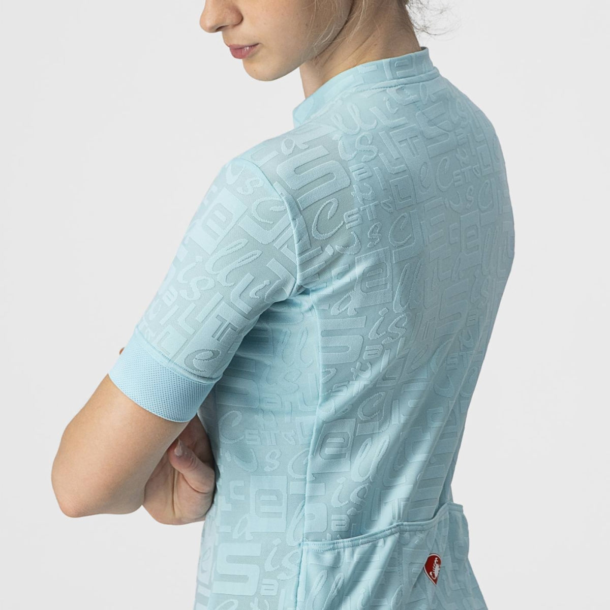 Castelli Promesss Jacquard Women's Jersey Skylight