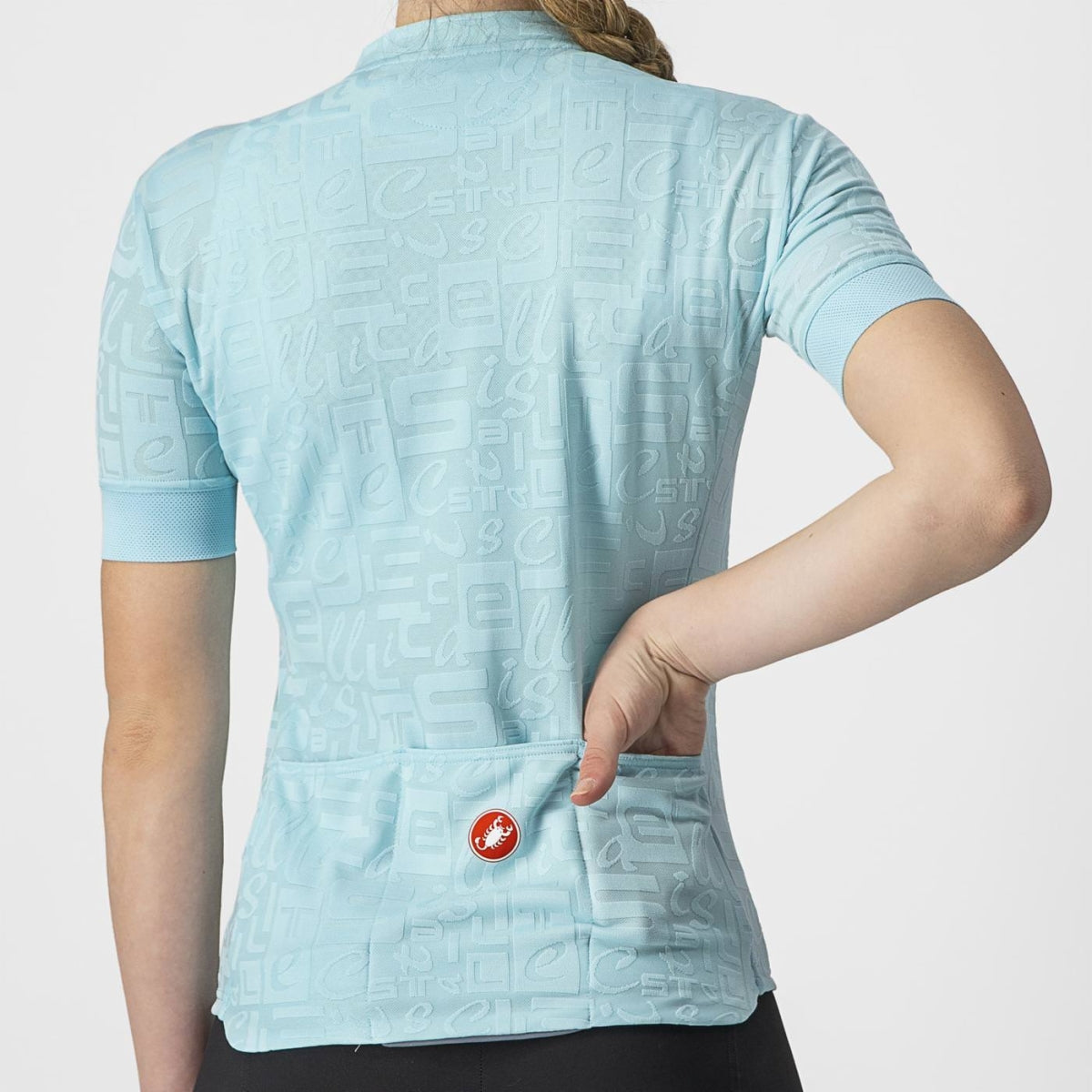 Castelli Promesss Jacquard Women's Jersey Skylight