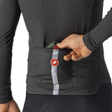 CASTELLI SQUADRA STRETCH VEST MILITARY GREEN/DARK GRAY POUCH
