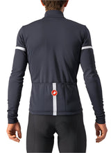CASTELLI FONDO JERSEY LIGHT BLACK/WHITE REFLEX BACK