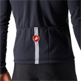 CASTELLI FONDO JERSEY LIGHT BLACK/WHITE REFLEX 