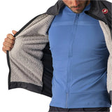 CASTELLI UNLIMITED PUFFY VEST DARK GREY/BLACK-SILVER GREY 