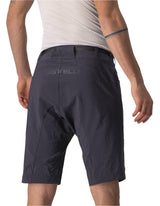 CASTELLI UNLIMITED TRAIL BAGGY SHORT BLACK BACK