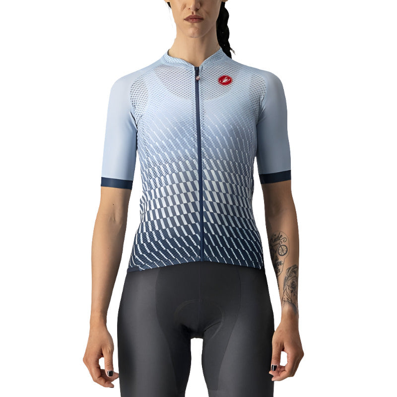 CASTELLI CLIMBER'S JERSEY FOG BLUE/LIGHT ACQUA-MOONLIT
