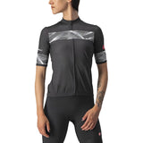 Castelli Fenice Women's Jersey Light Black/White