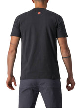 CASTELLI MAURIZIO TEE BLACK-DARK GREY-RED BACK