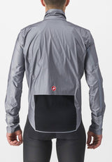CASTELLI TEMPESTA LITE JACKET SILVER BACK